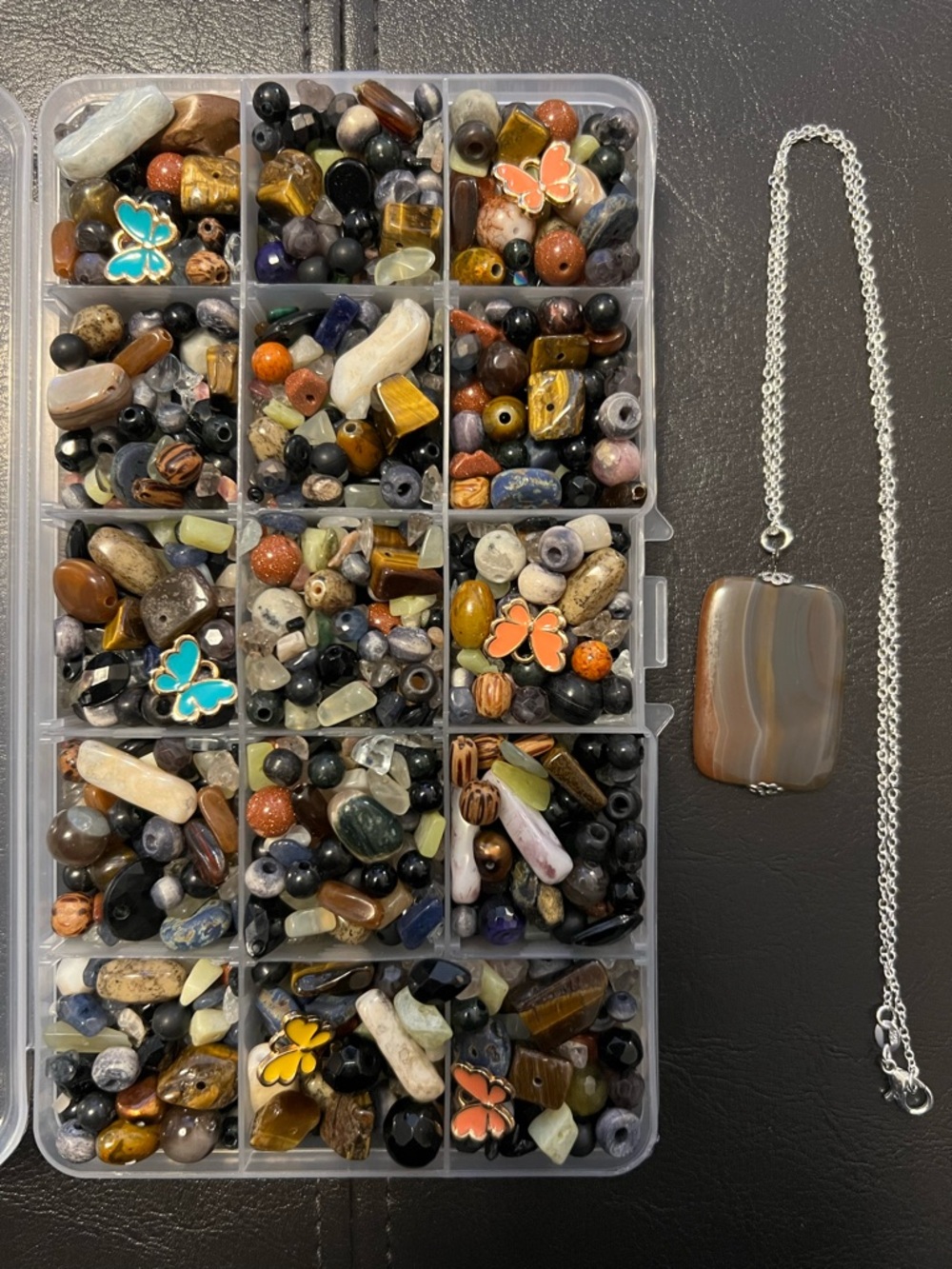 Craft Beads, ROCK GARDEN - NO THROWING, Jewelry Supplies, loose bulk beads